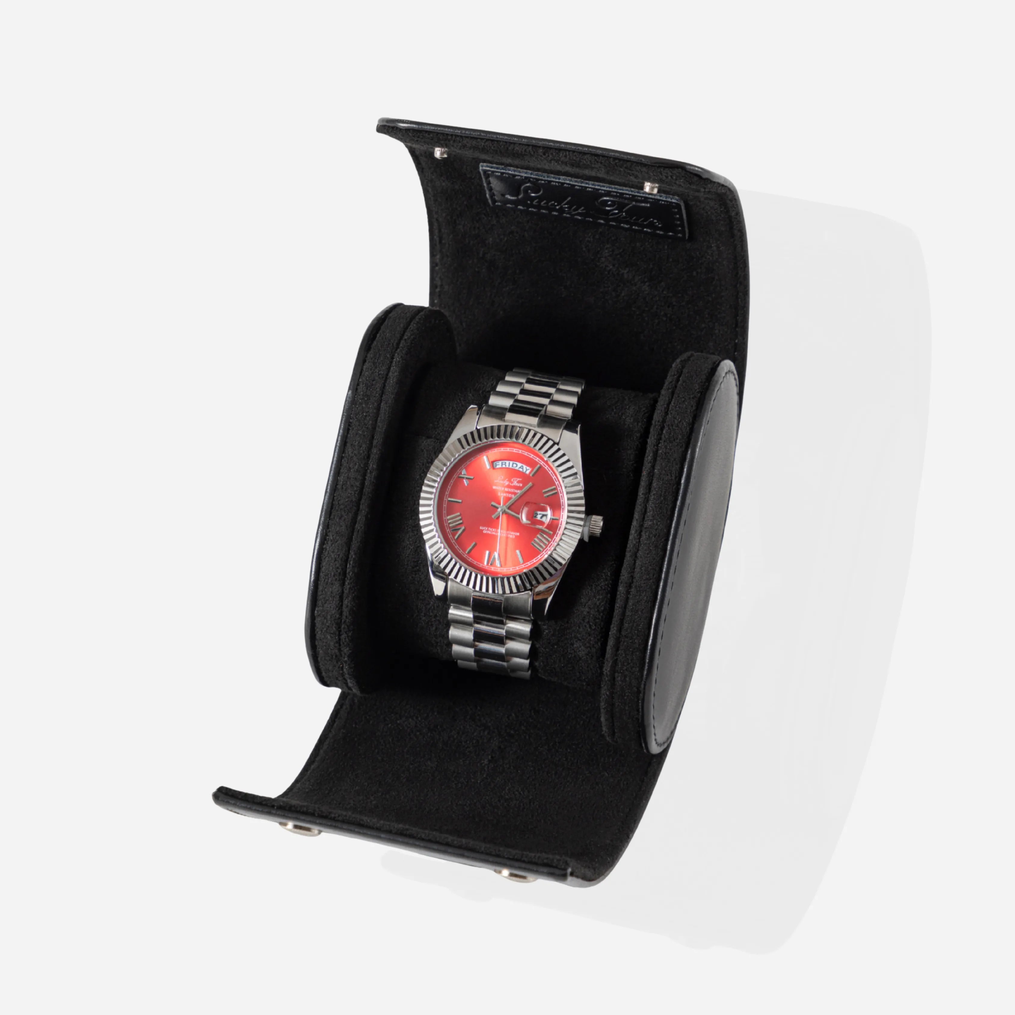 Premium-Uhrenrolle aus Leder