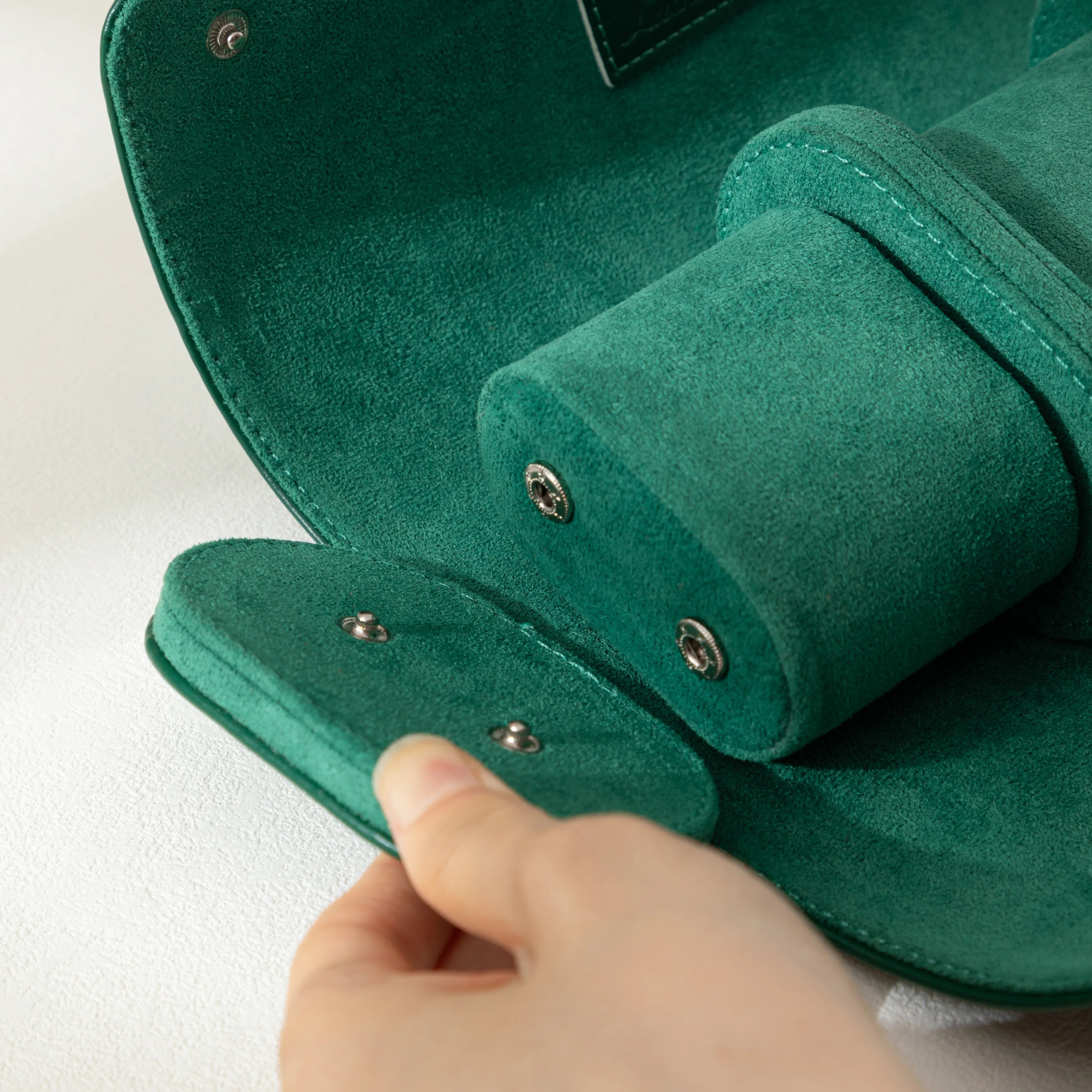 Premium-Uhrenrolle aus Leder