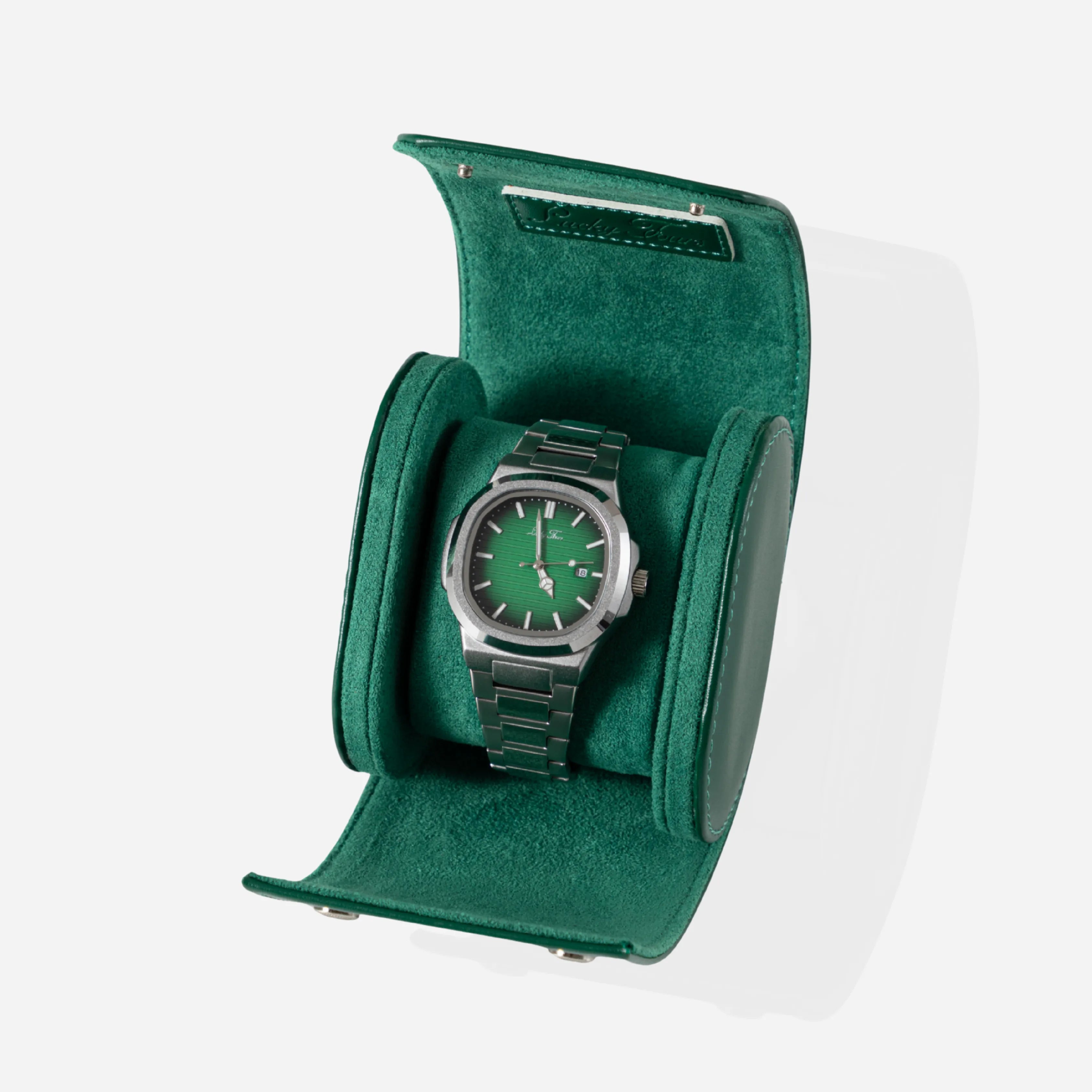 Premium-Uhrenrolle aus Leder